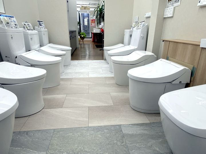 トイレの展示