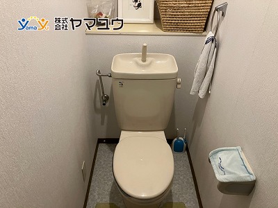 古くなったトイレを綺麗にしたい！ 施工Before写真