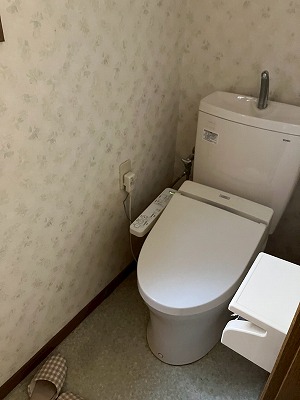 老朽化したトイレを快適＆使いやすくリニューアル！ 施工Before写真