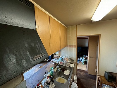 掃除が苦手でも安心！まとめてお任せキッチン改修 施工Before写真