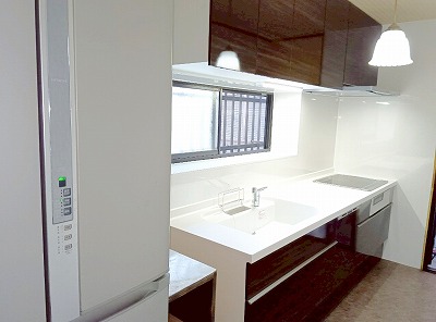 将来も安心！使い勝手の良いキッチンへリフォーム 施工後写真