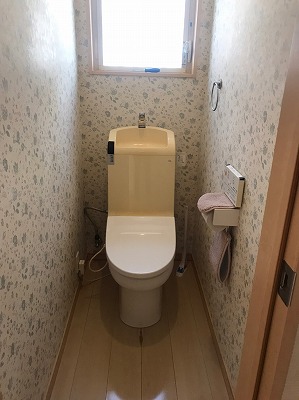 おしゃれなトイレ空間 施工Before写真