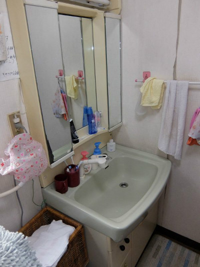 和泉市Ｔ様邸 浴室・洗面リフォーム 施工Before写真